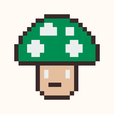 little green mushroom